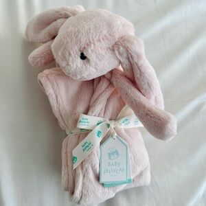 Luxe Bunny Jellycat Blanket